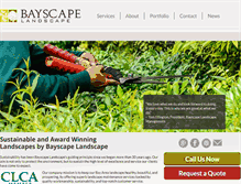 Tablet Screenshot of bayscape.net